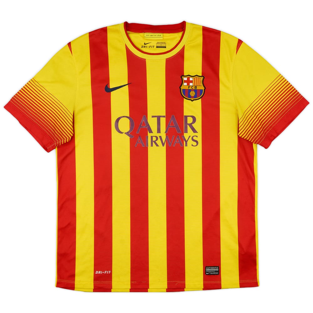 2013-15 Barcelona Away Shirt - 5/10 - (L)