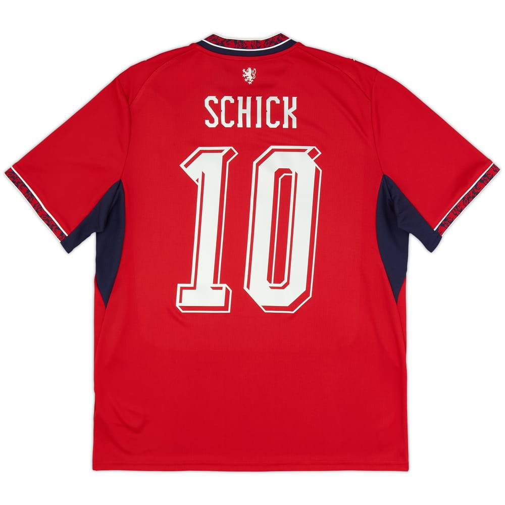 2026-27 Czech Republic Home Shirt Schick #10