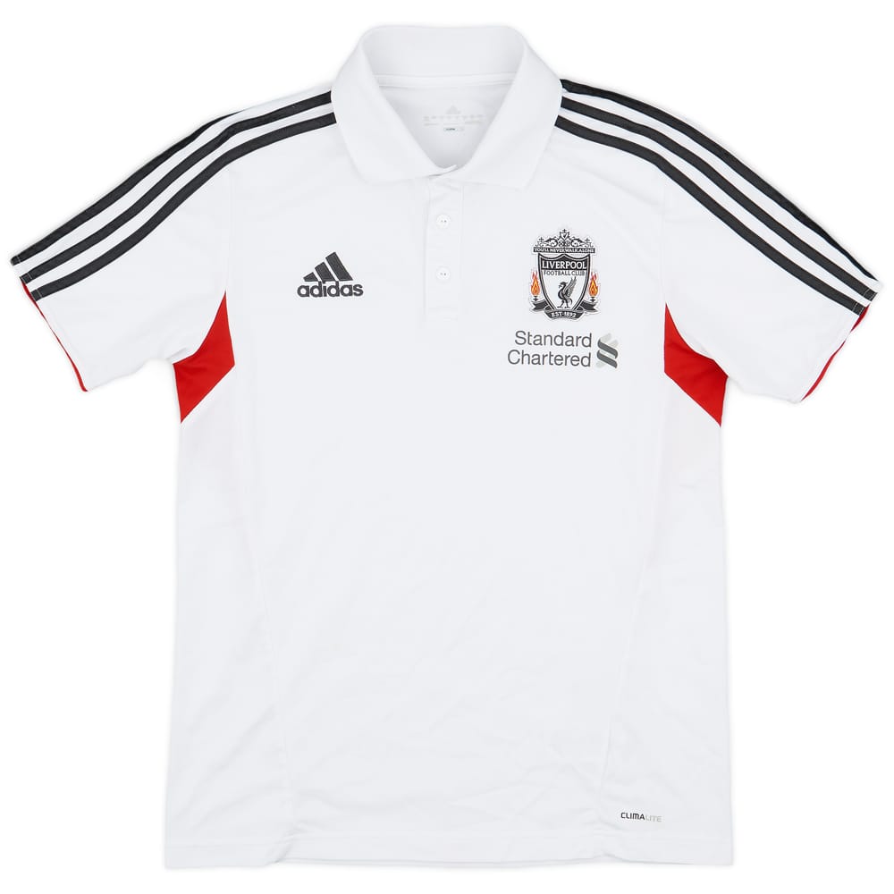 2011-12 Liverpool adidas Polo Shirt - 9/10 - (M)