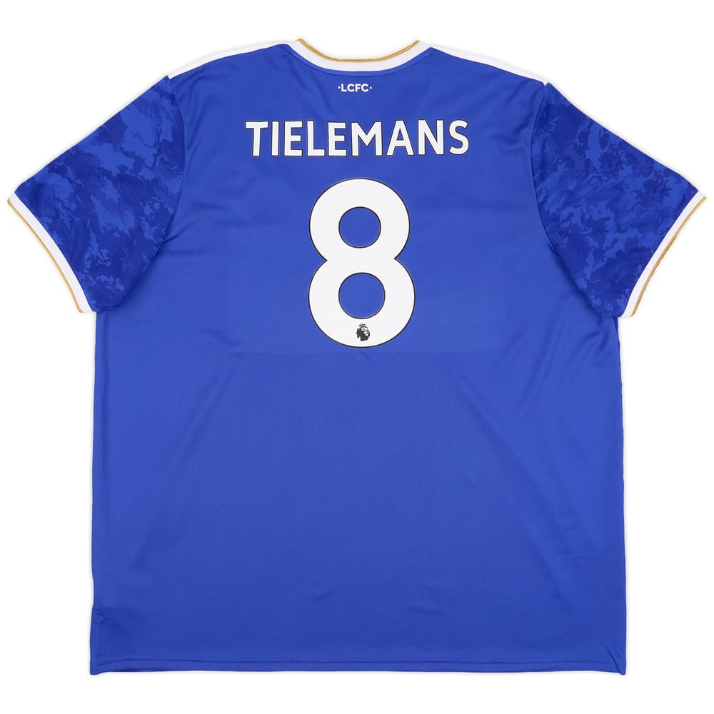 2021-22 Leicester Home Shirt Tielemans #8 - As New - (3XL)