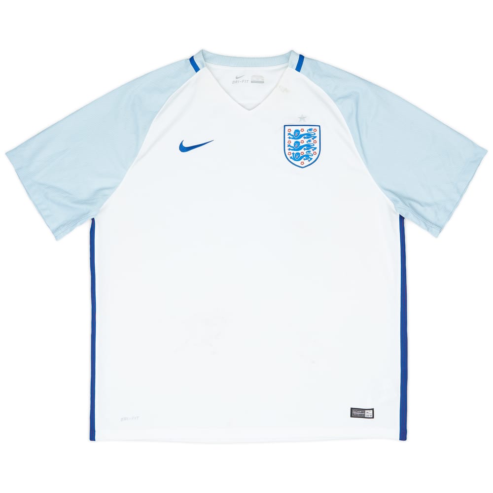 2016-17 England Home Shirt - 4/10 - (XXL)