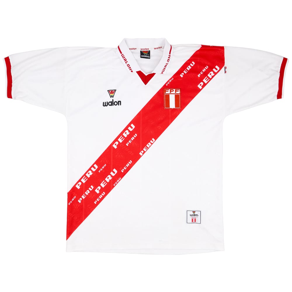 1999-00 Peru Home Shirt - 8/10 - (L)