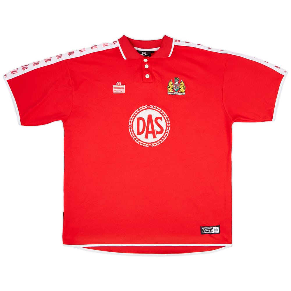 2000-01 Bristol City Home Shirt - 8/10 - (XL)