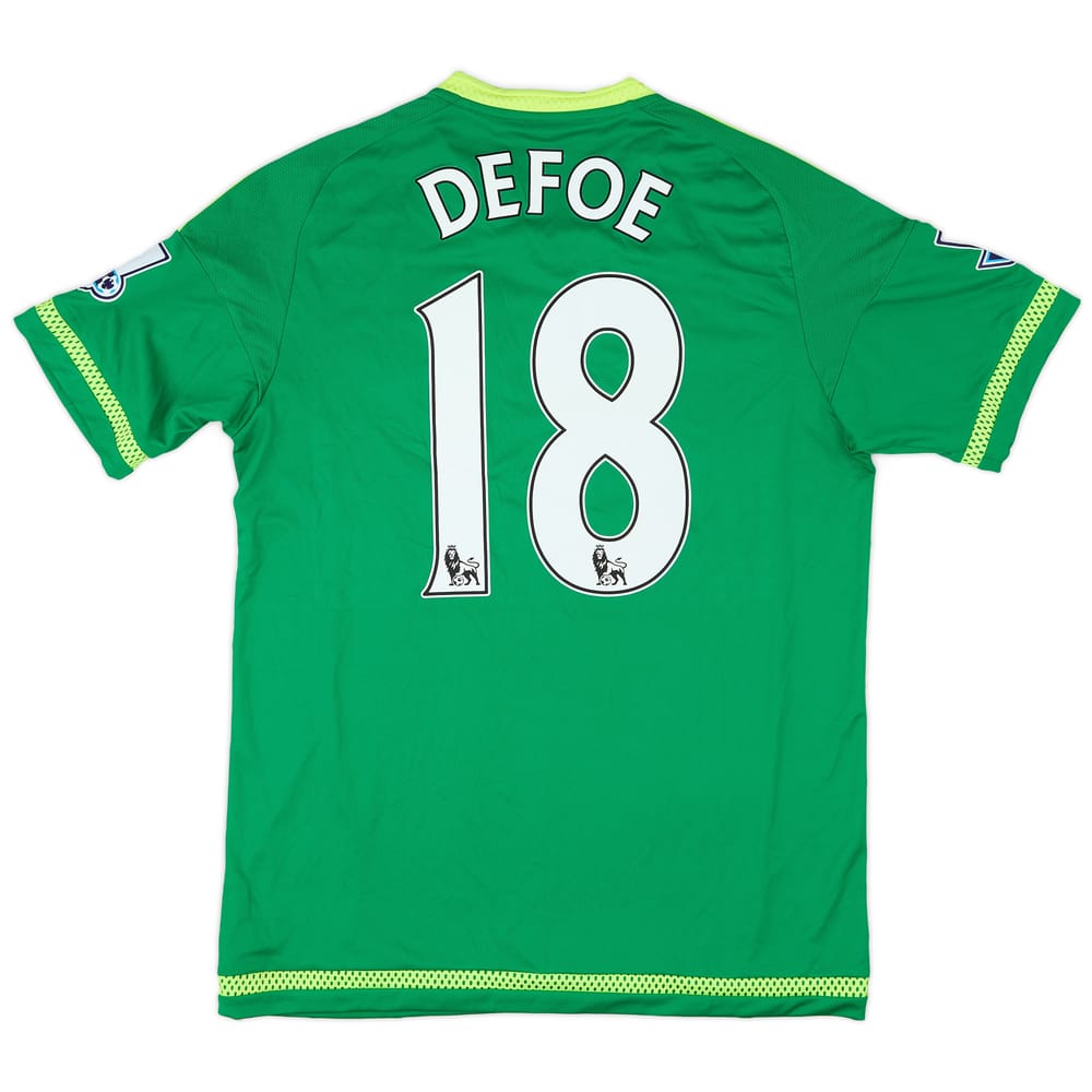 2015-16 Sunderland Match Issue Away Shirt Defoe #18
