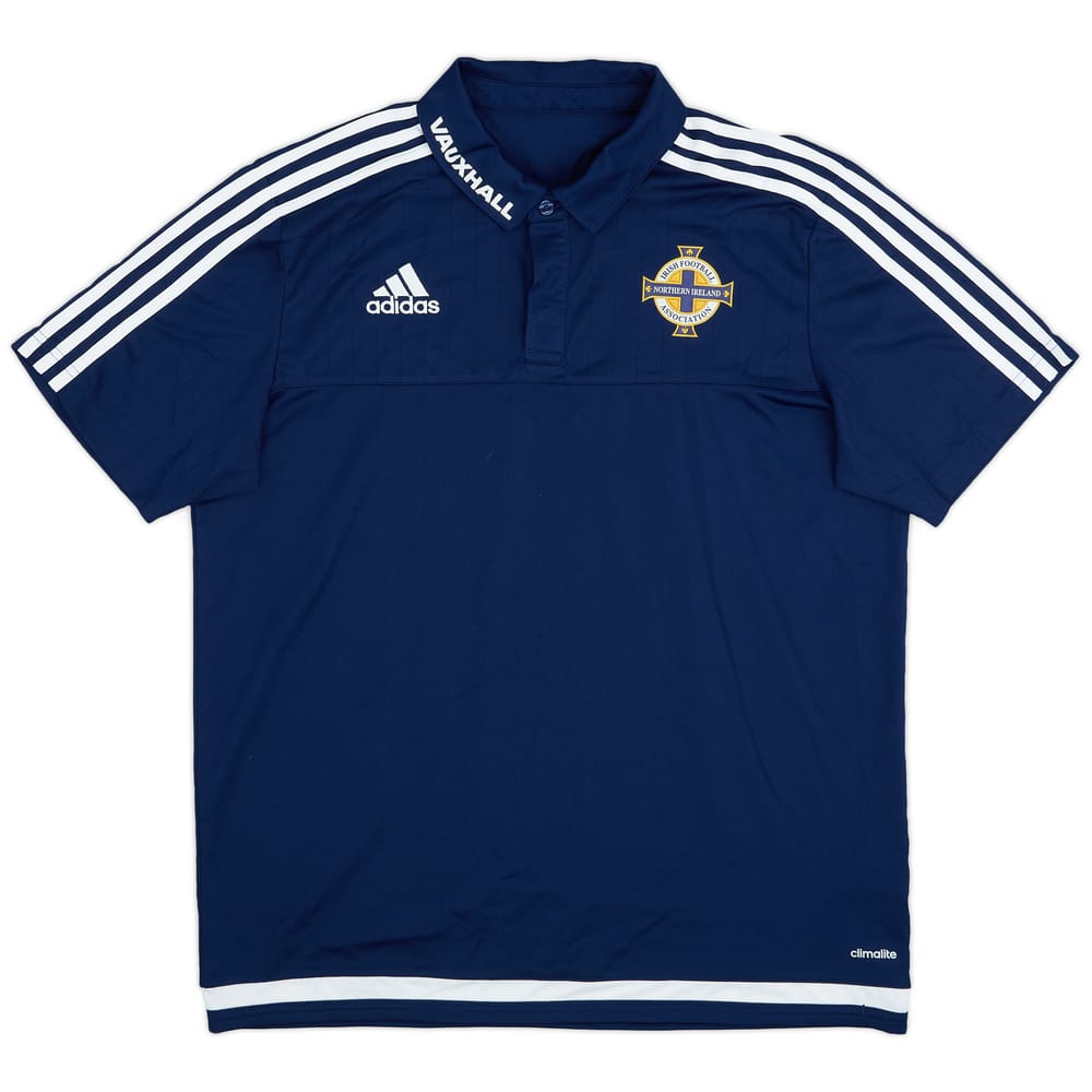 2015-16 Northern Ireland adidas Polo Shirt - 8/10 - (L)
