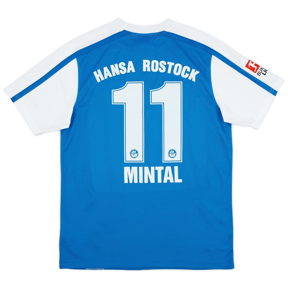 2011-12 Hansa Rostock Home Shirt Mintal #11 - 9/10 - (M)