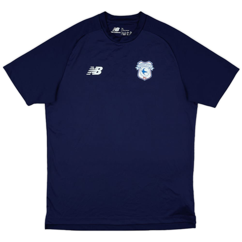 2021-22 Cardiff New Balance Training Shirt - 8/10 - (L)