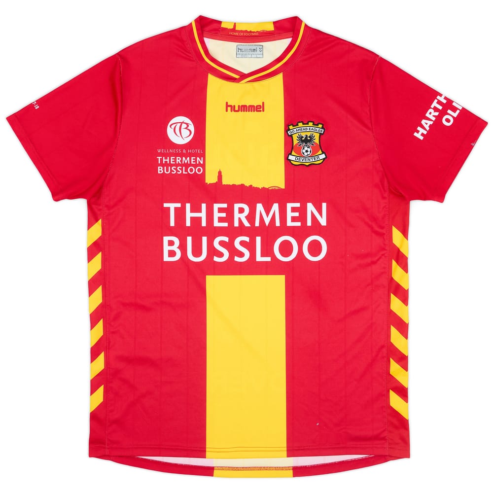 2017-18 Go Ahead Eagles Home Shirt - 6/10 - (L)