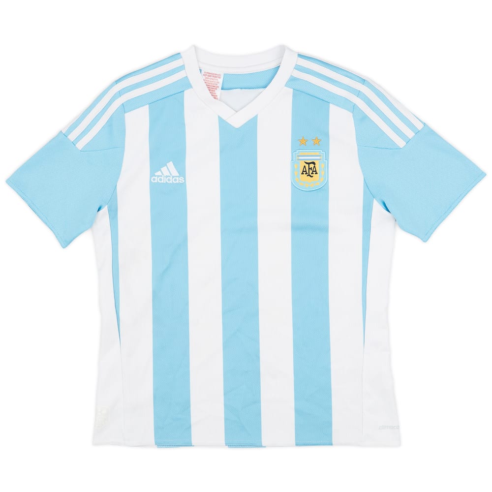 2015-16 Argentina Home Shirt - 8/10 - (L.Boys)