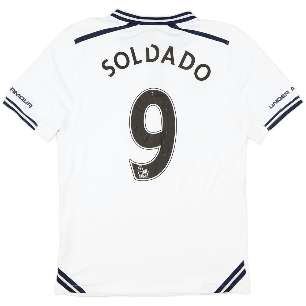 2013-14 Tottenham Home Shirt Soldado #9 - 4/10 - (S)