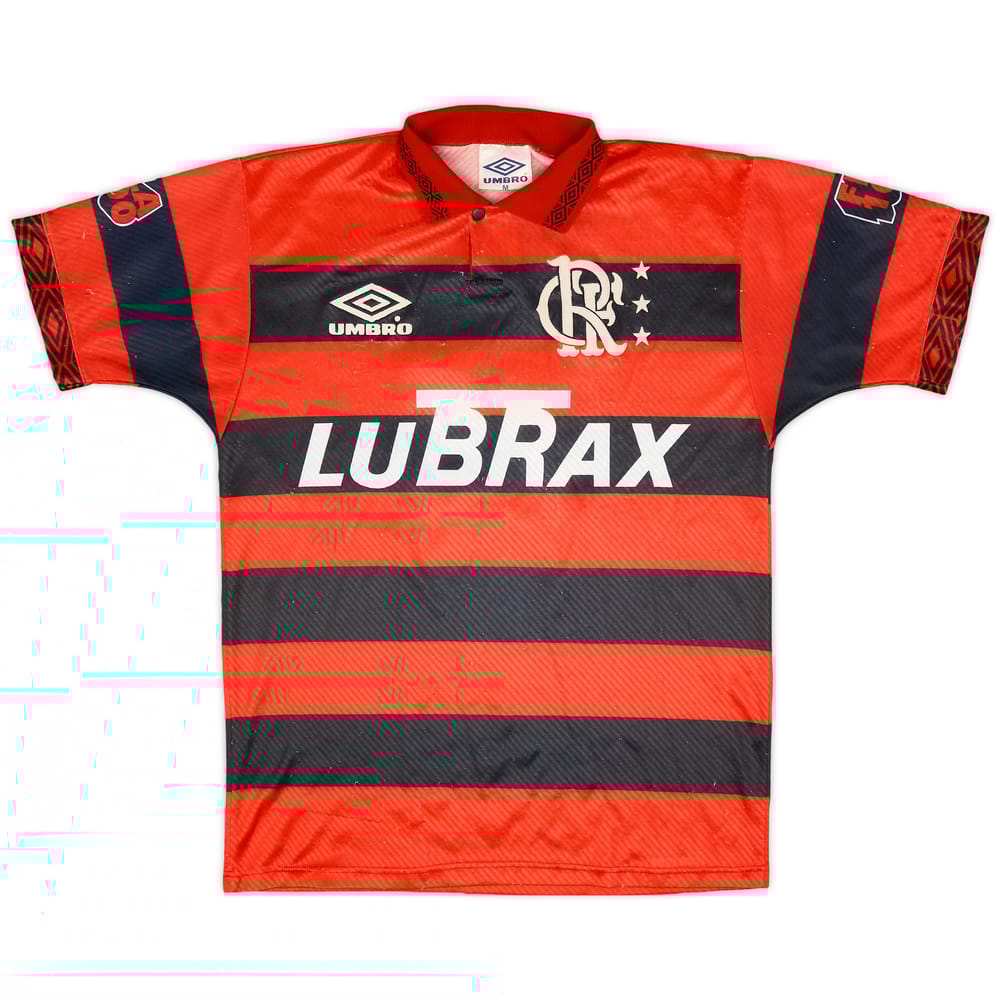 1994-95 Flamengo Centenary Home Shirt #11 - 7/10 - (M)