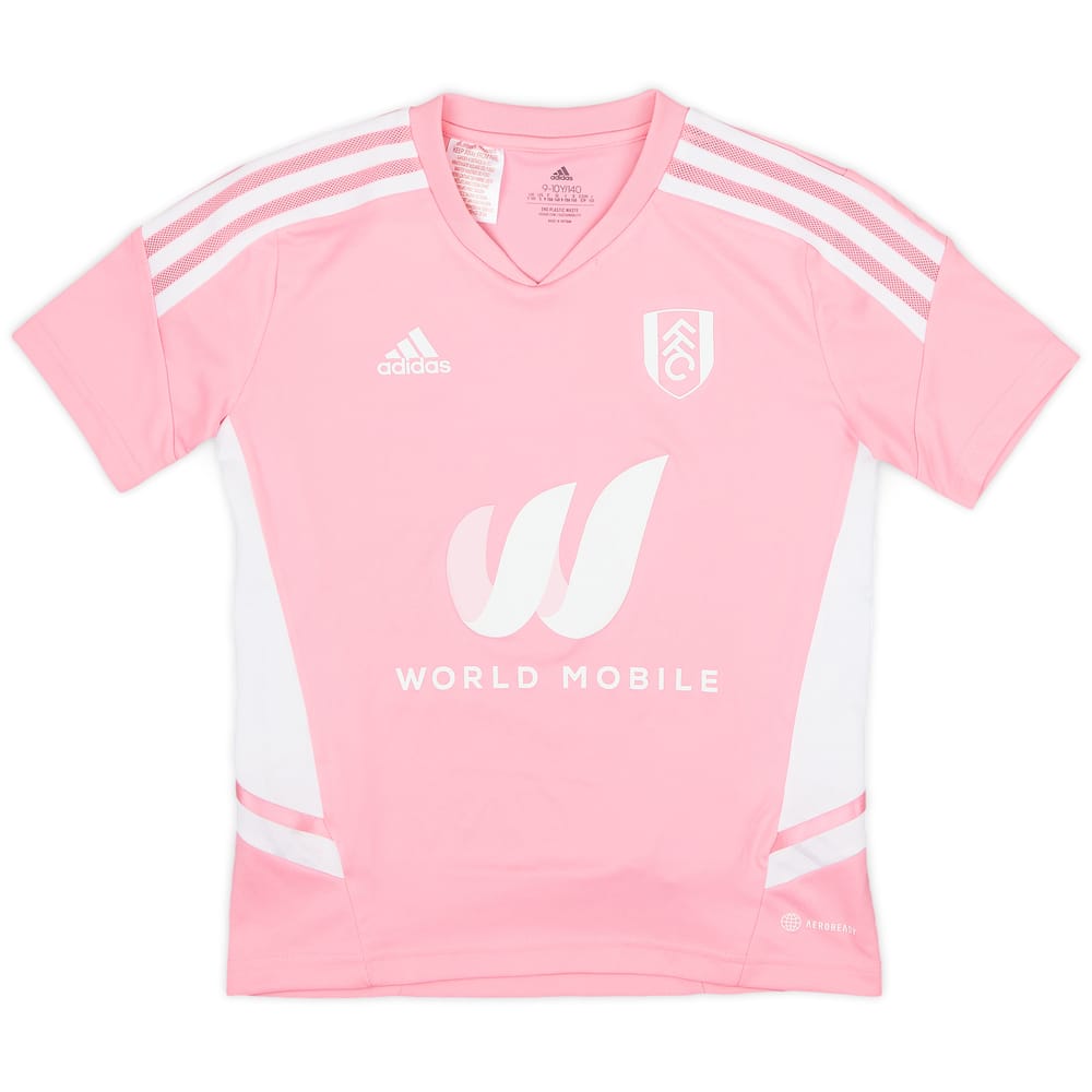2022-23 Fulham adidas Training Shirt - 9/10 - (S.Boys)