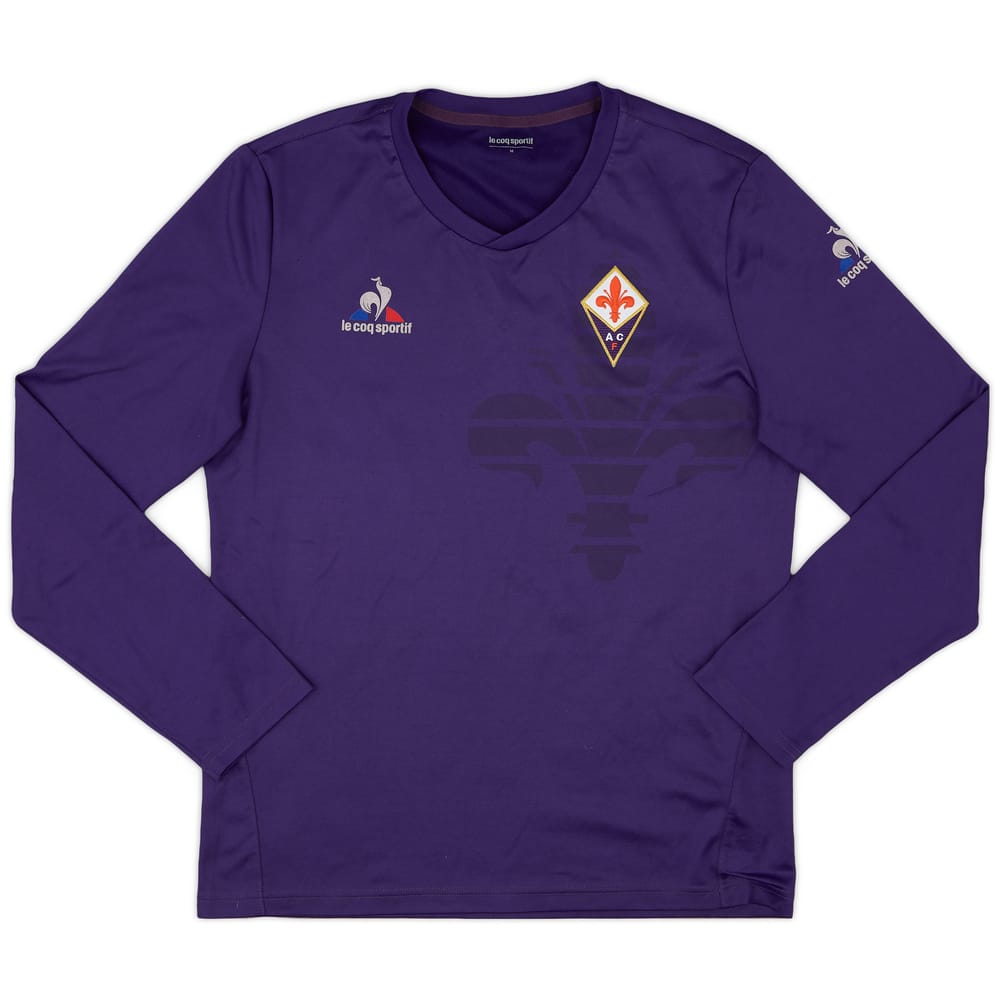 2015-16 Fiorentina Le Coq Sportif Training L/S Shirt - 9/10 - (M)