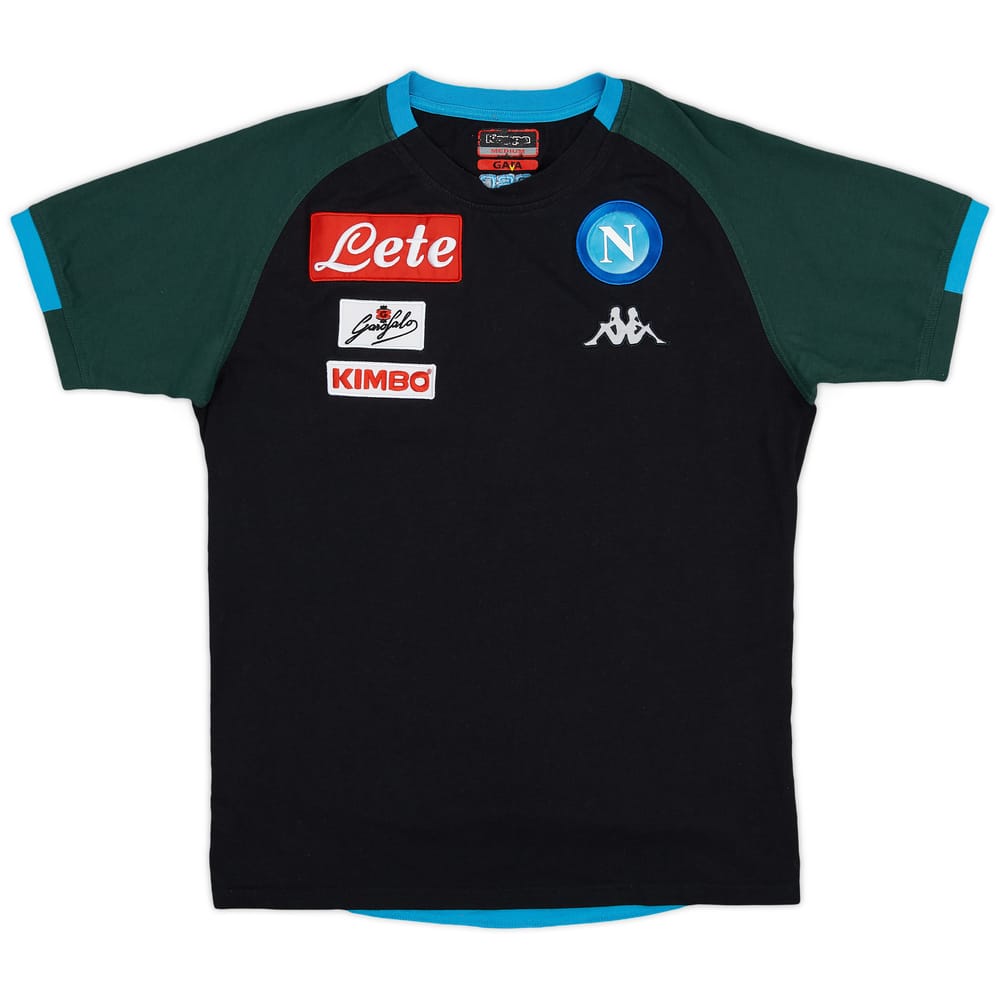 2017-18 Napoli Kappa Cotton Tee - 6/10 - (M)