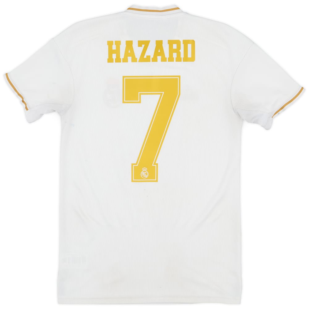 2019-20 Real Madrid Home Shirt Hazard #7 - 4/10 - (XS)