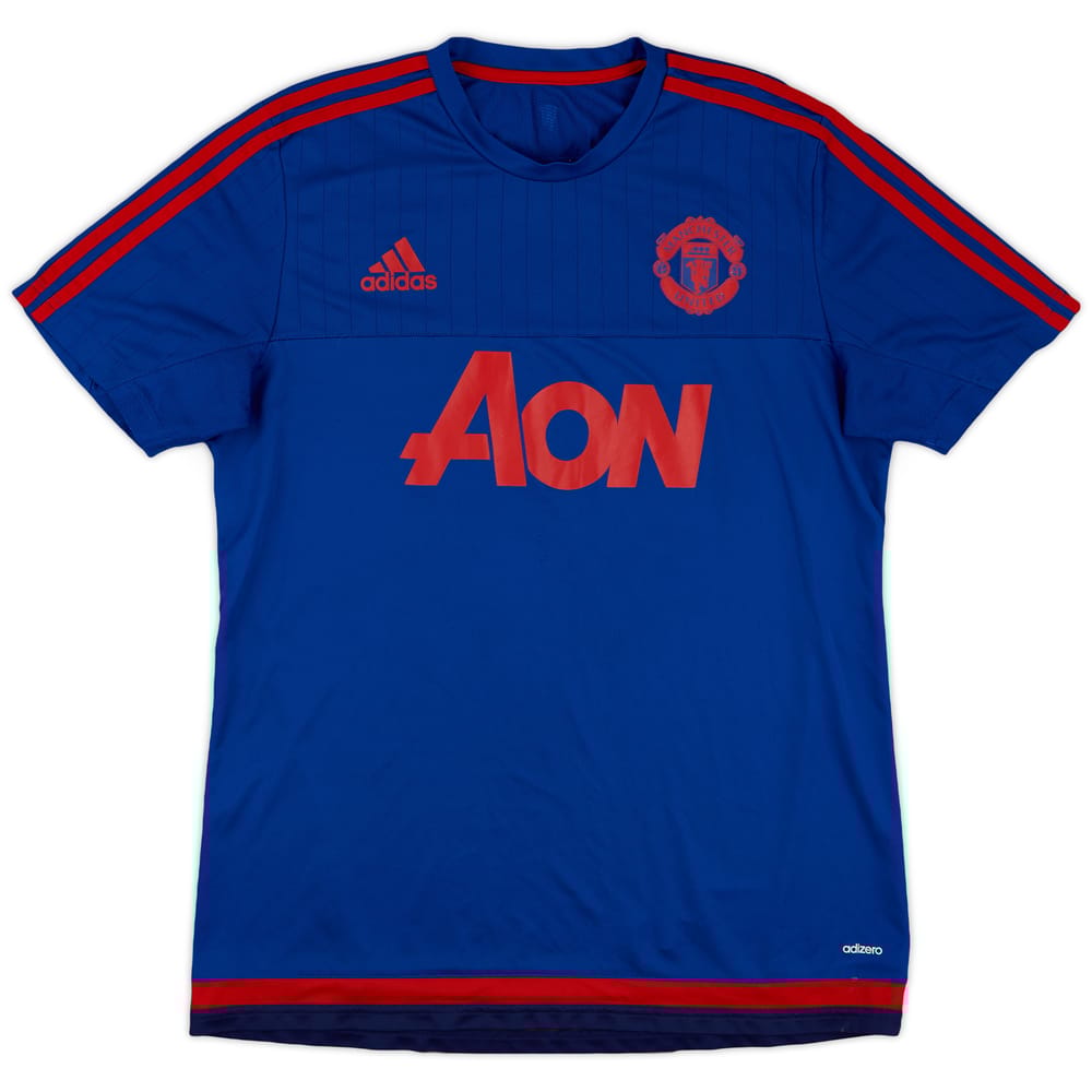 2015-16 Manchester United adidas Training Shirt - 8/10 - (L)