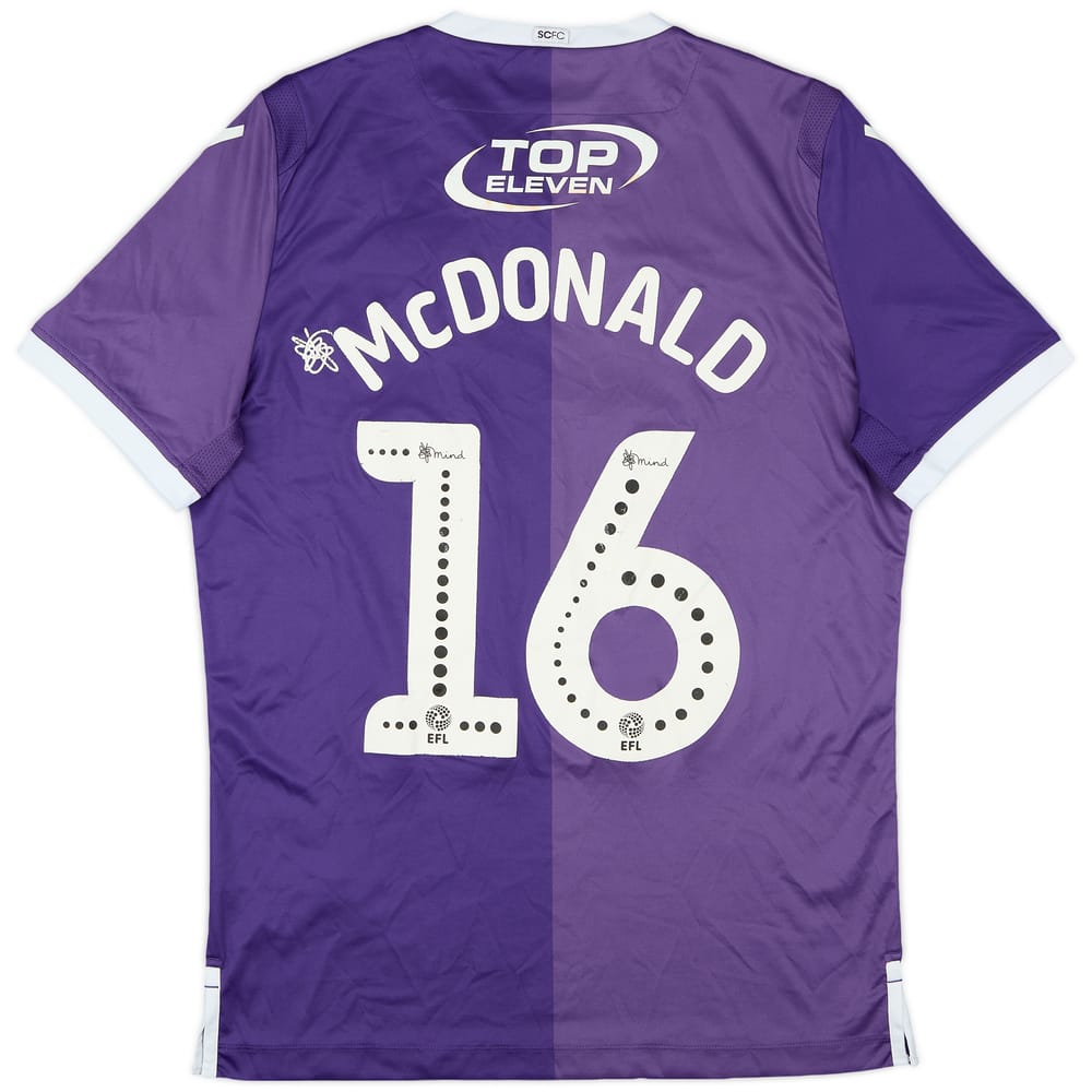2018-19 Stoke City Away Shirt McDonald #16 - 6/10 - (M)