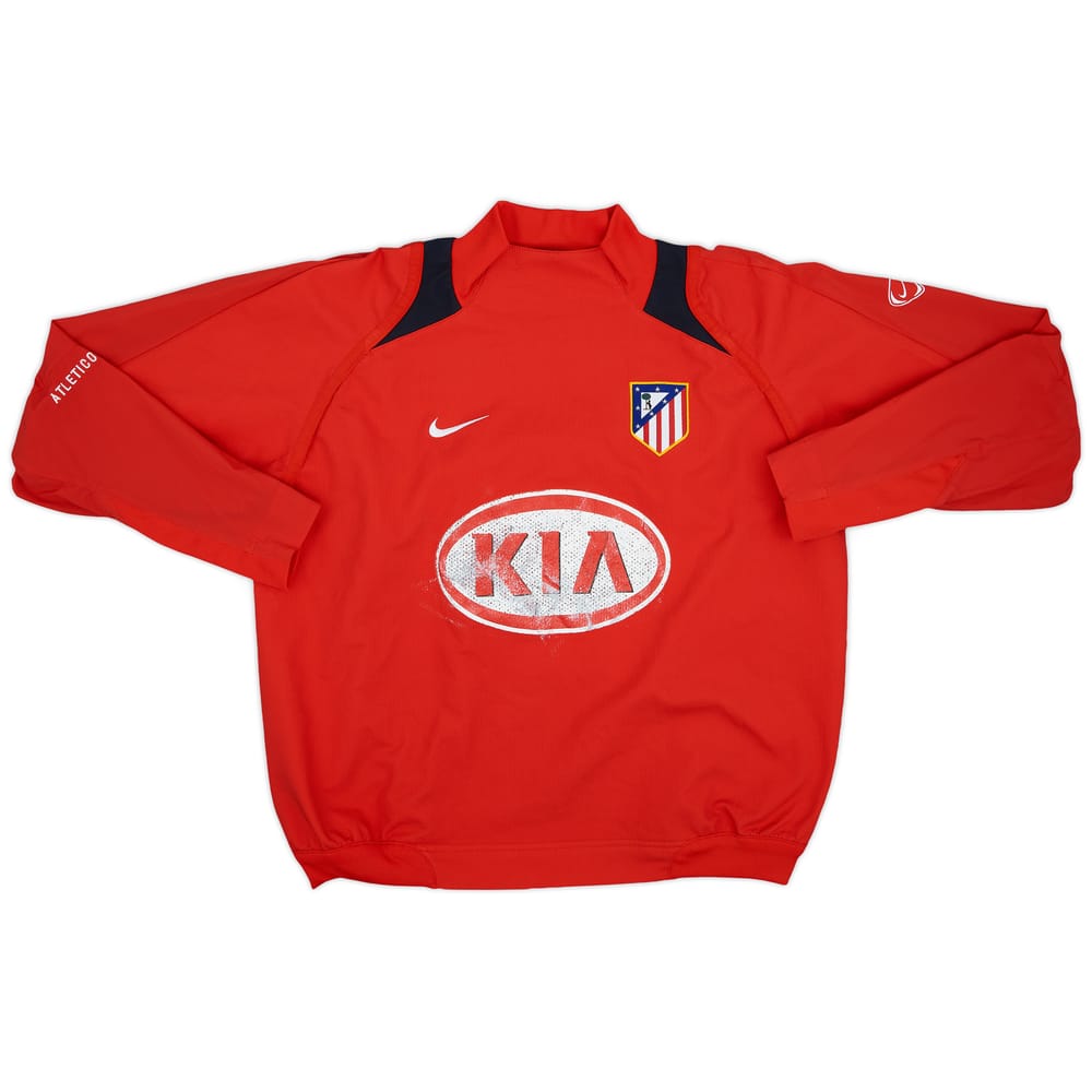 2008-09 Atletico Madrid Nike Drill Top - 5/10 - (L)