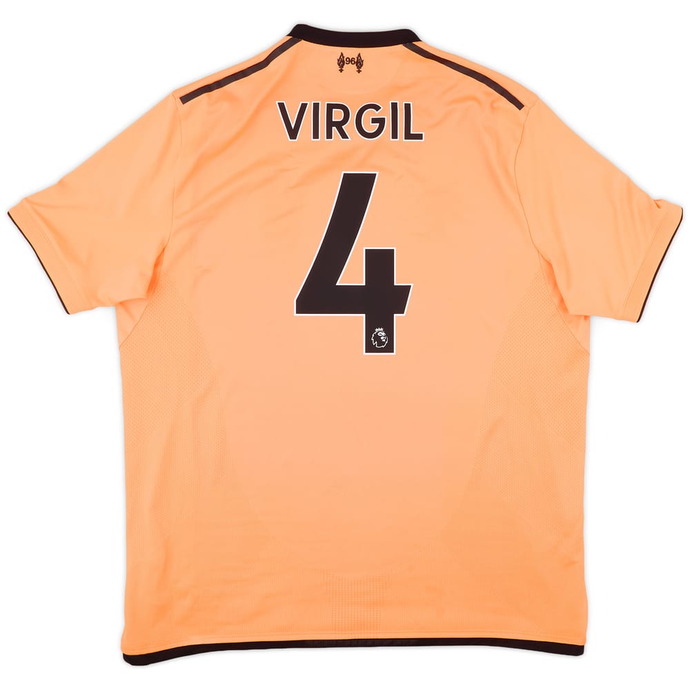 2017-18 Liverpool 125 Years Third Shirt Virgil #4 - 8/10 - (XL)