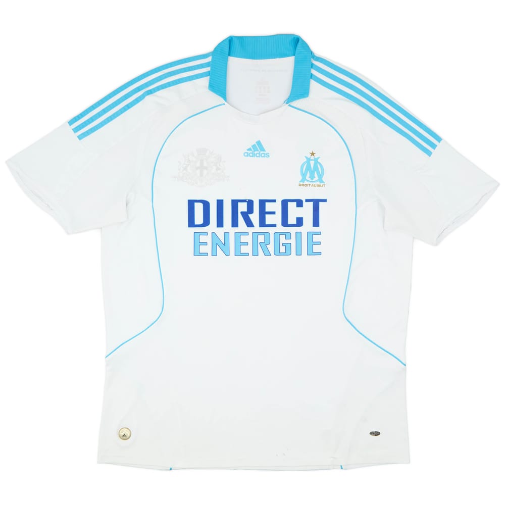 2008-09 Olympique Marseille Home Shirt - 4/10 - (XXL)