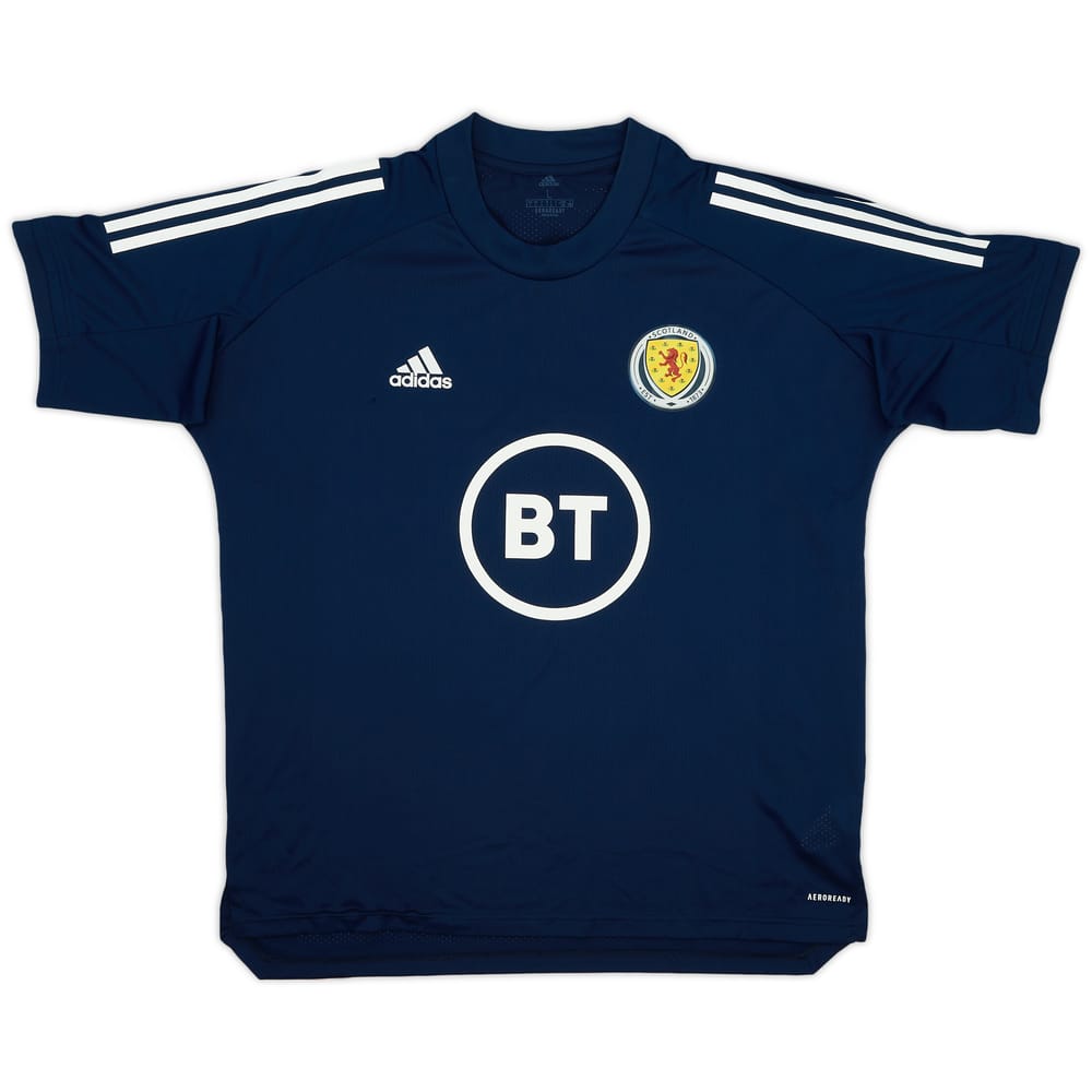 2019-20 Scotland adidas Training Shirt - 8/10 - (L)