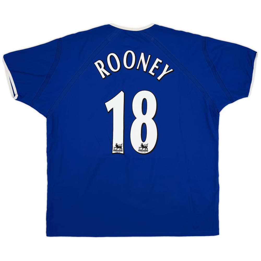 2003-04 Everton Home Shirt Rooney #18 - 7/10 - (XXL)