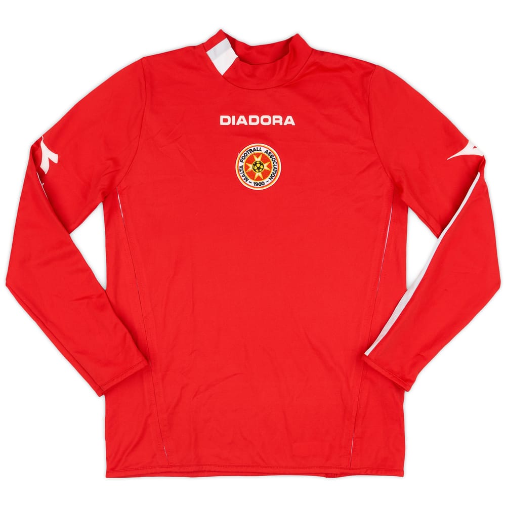 2006-08 Malta Home L/S Shirt - 8/10 - (M)