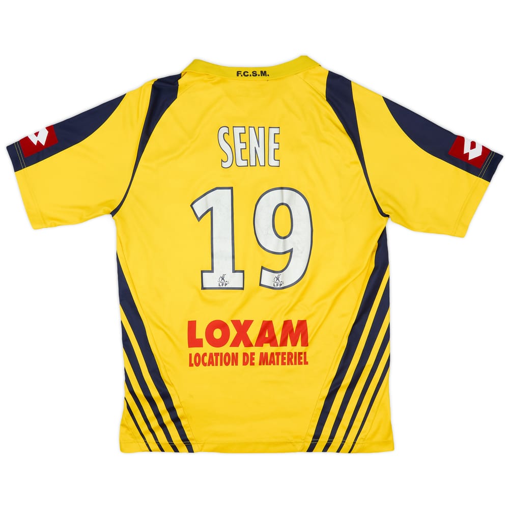 2007-08 Sochaux Home Shirt Sene #19 - 5/10 - (XL)