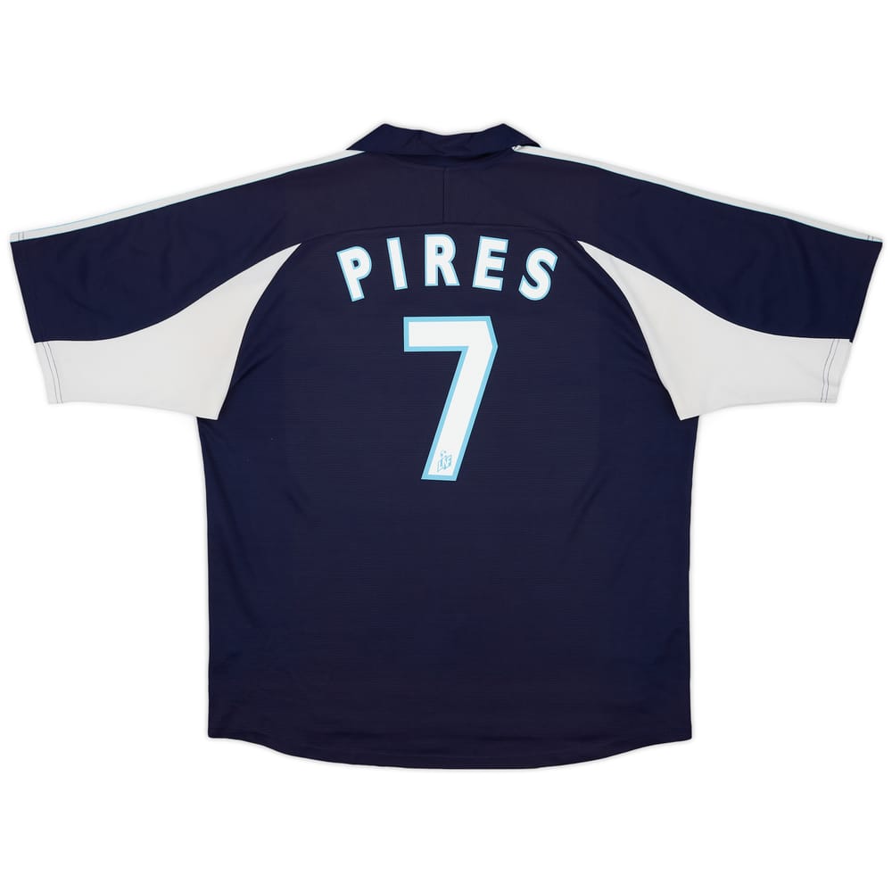 1999-00 Olympique Marseille Away Shirt Pires #7 - 8/10 - (XL)