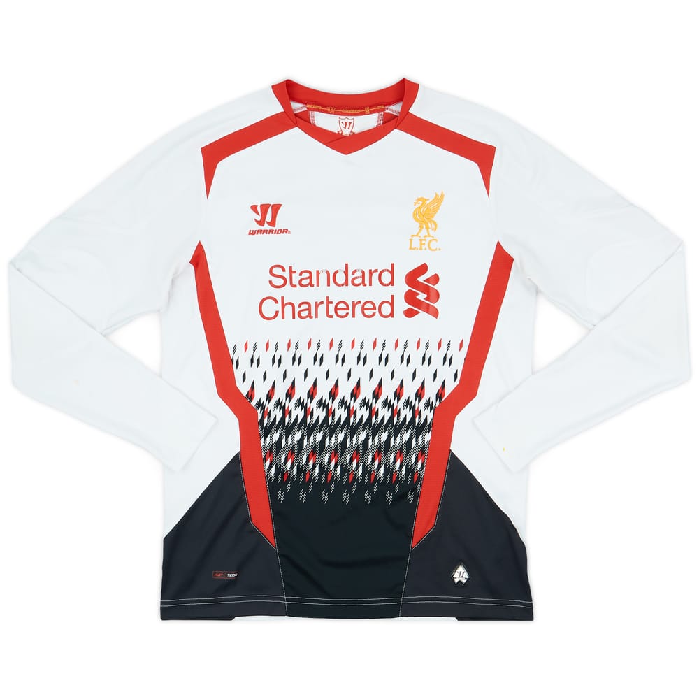 2013-14 Liverpool Away L/S Shirt - 5/10 - (XL.Boys)