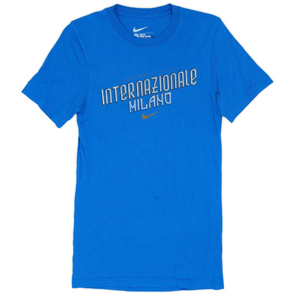 2014-15 Inter Milan Graphic Tee - 7/10 - (S)