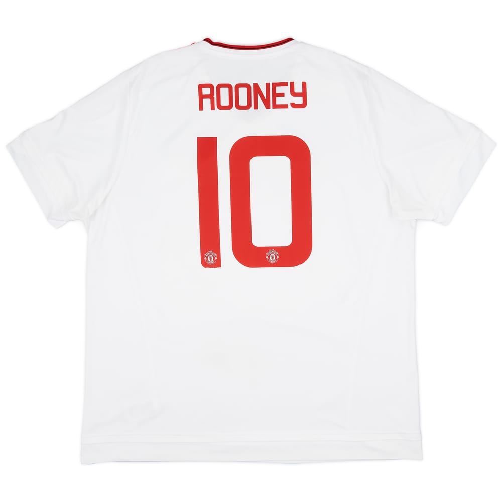 2015-16 Manchester United Away Shirt Rooney #10 - 5/10 - (XXL)