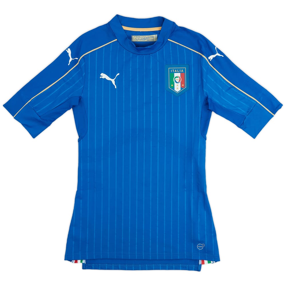 2016-17 Italy Player Issue Home Shirt (ACTV Fit) - 10/10 - (M)