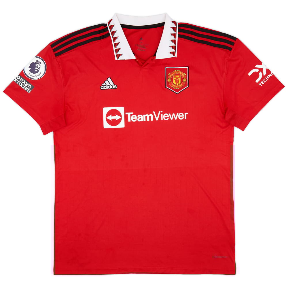 2022-23 Manchester United Home Shirt - 7/10 - (5XL)