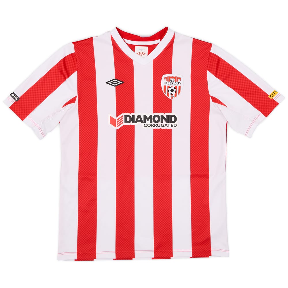 2013-15 Derry City Home Shirt - 7/10 - (XL.Boys)