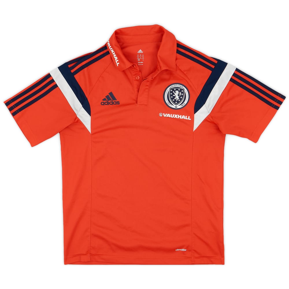 2013-14 Scotland adidas Polo Shirt - 9/10 - (M)