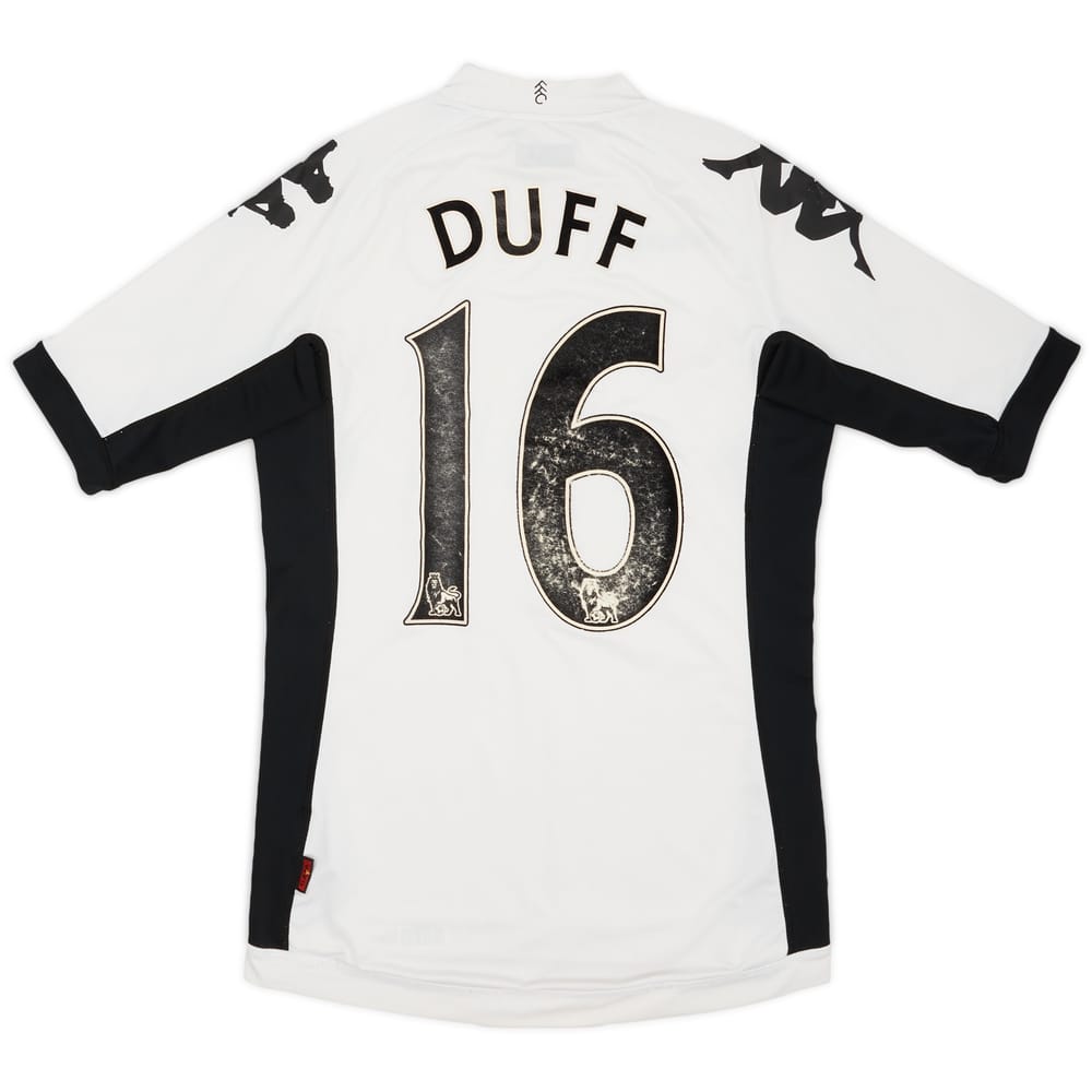 2011-12 Fulham Home Shirt Duff #16 - 6/10 - (S)