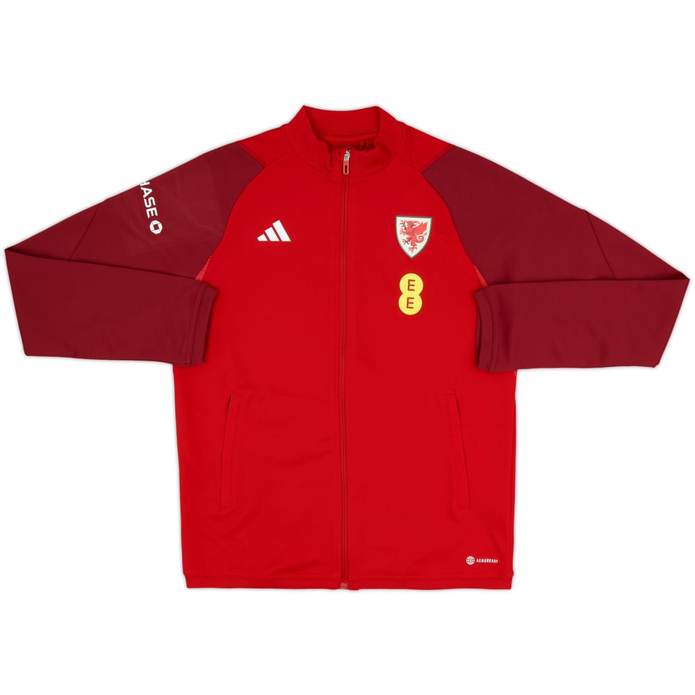 2023-24 Wales adidas Training Jacket - As New - (Women's L)