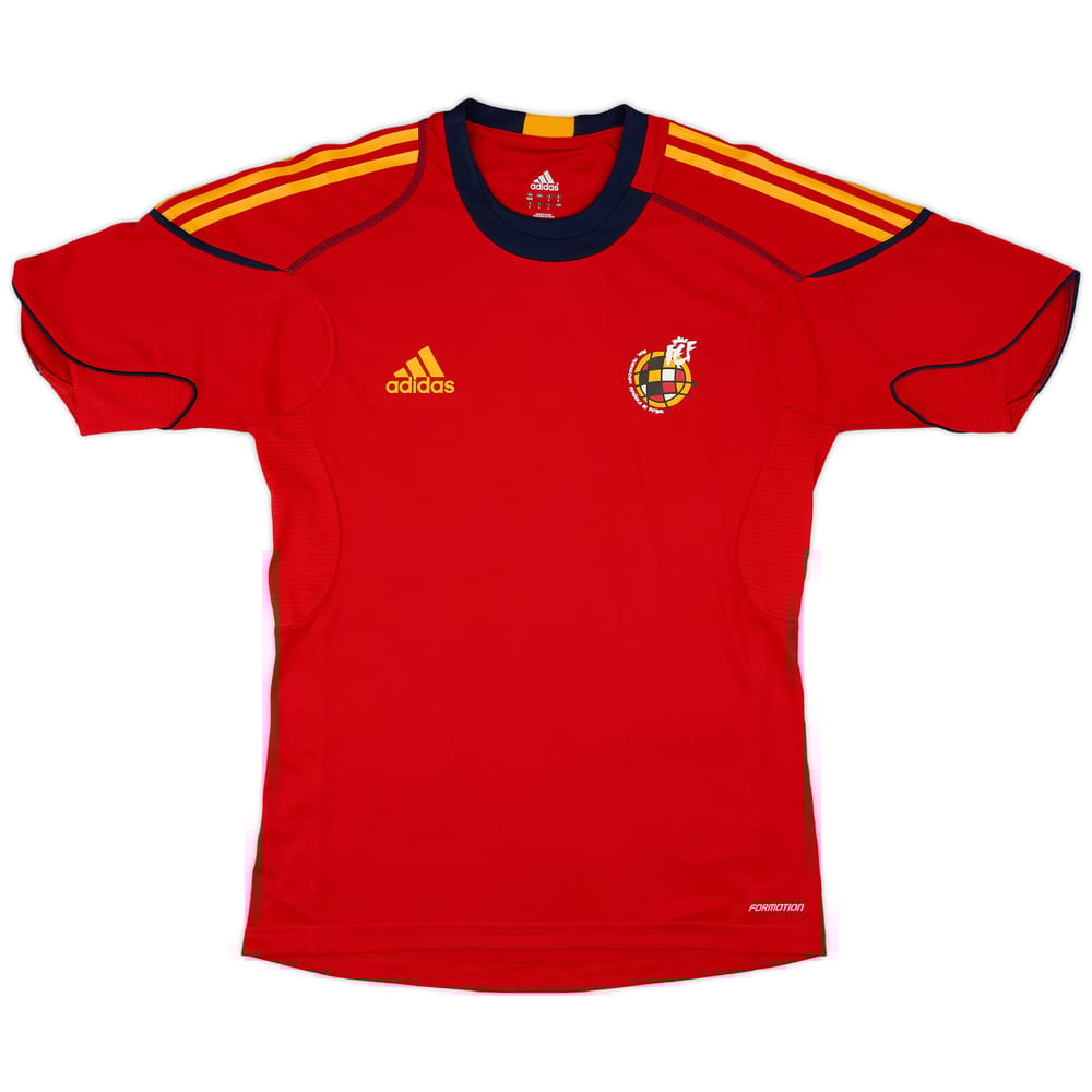2010-11 Spain adidas Formotion Training Shirt - 8/10 - (M)