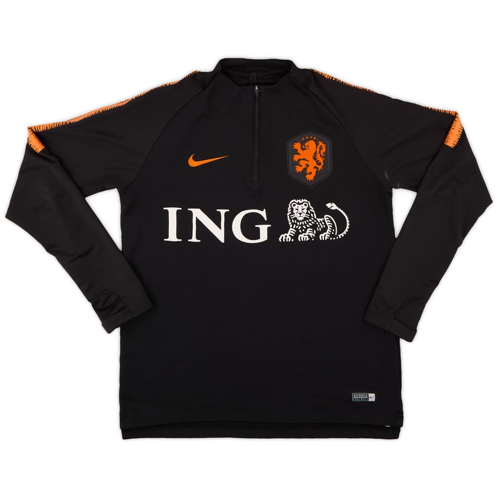 2018-19 Holland Nike 1/4 Zip Training Top - 9/10 - (M)