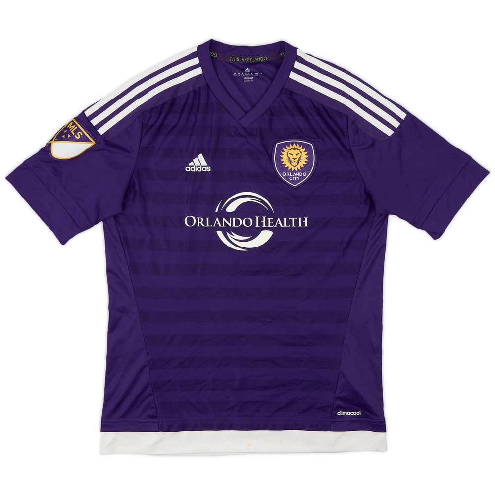 2015 Orlando City Home Shirt - 8/10 - (XL.Boys)