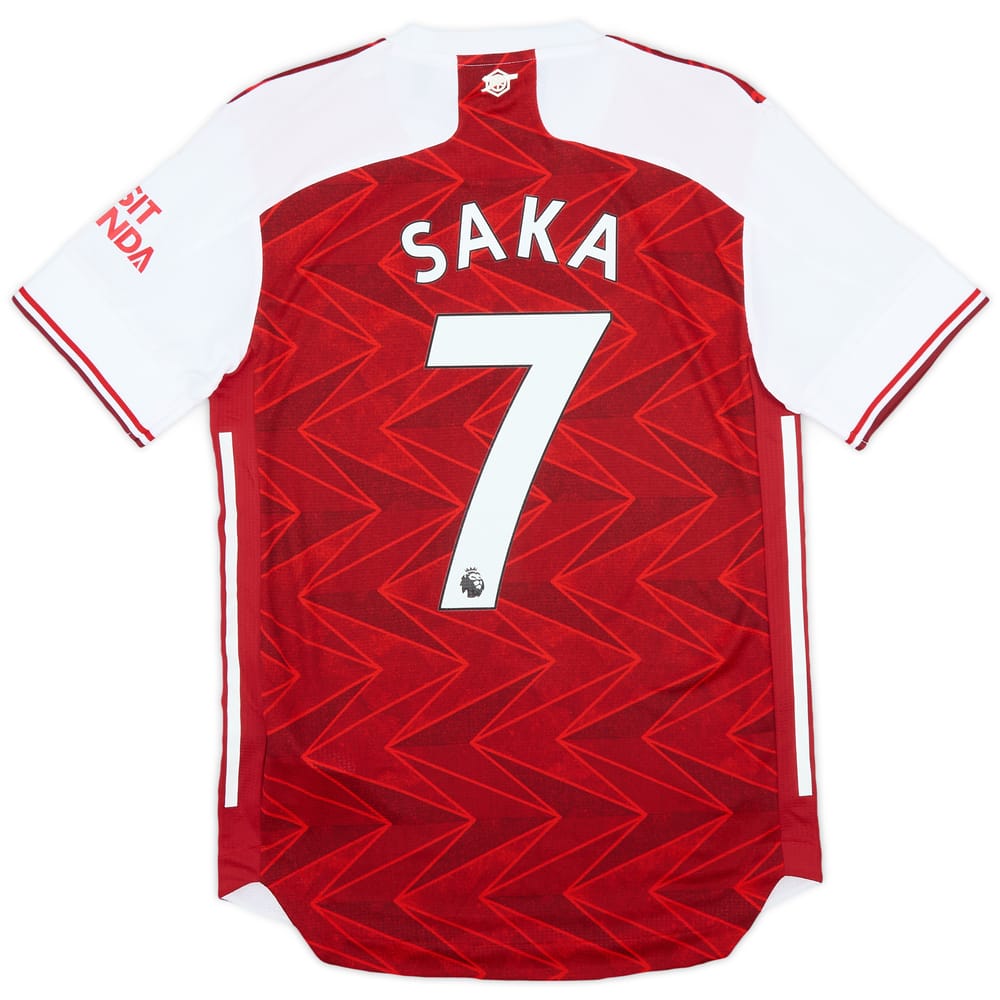 2020-21 Arsenal Authentic Home Shirt Saka #7 (S)