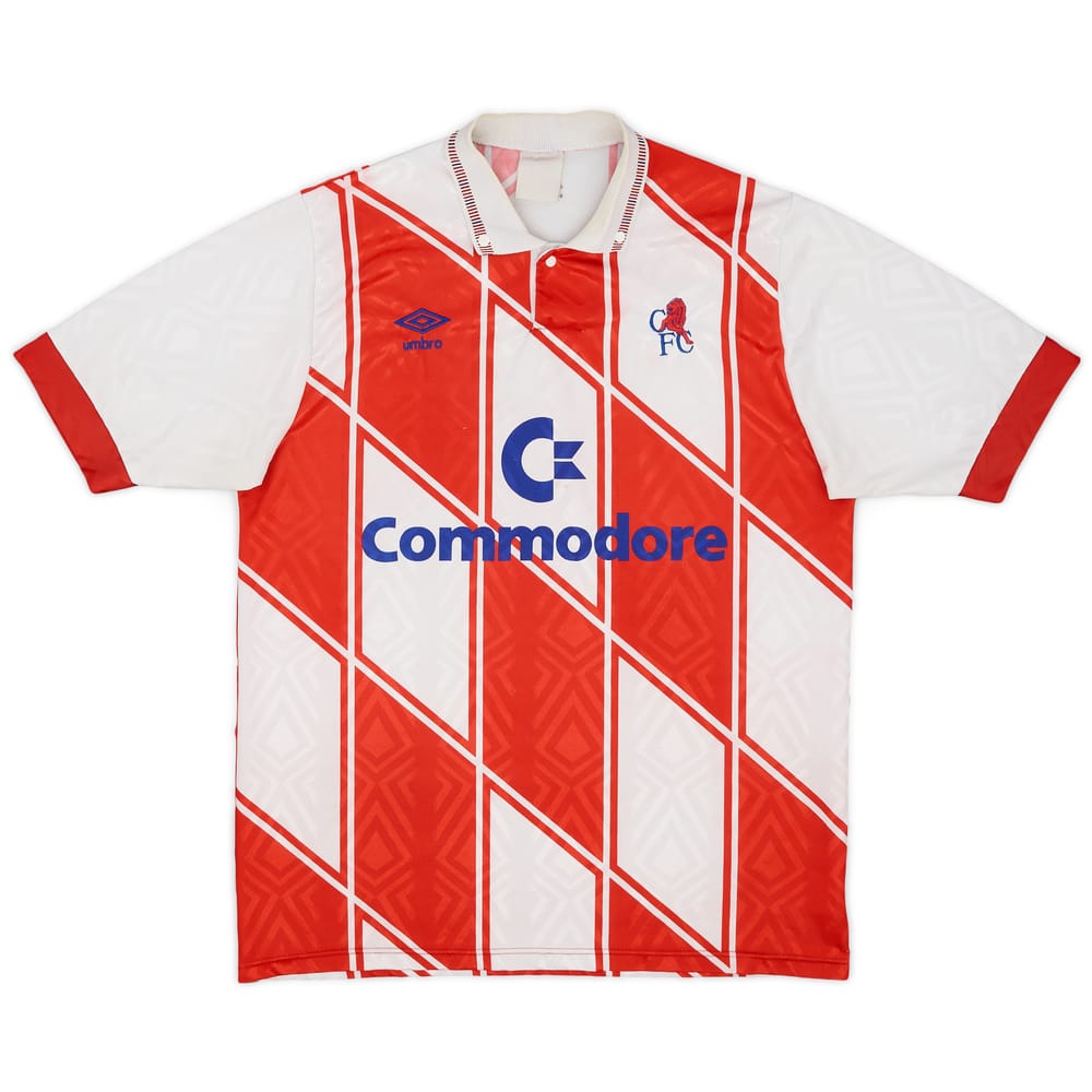 1990-92 Chelsea Away Shirt - 6/10 - (L)