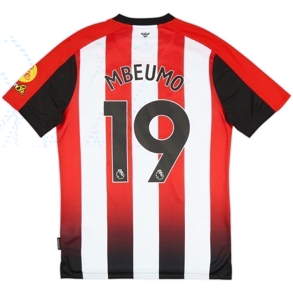 2023-25 Brentford Home Shirt Mbeumo #19