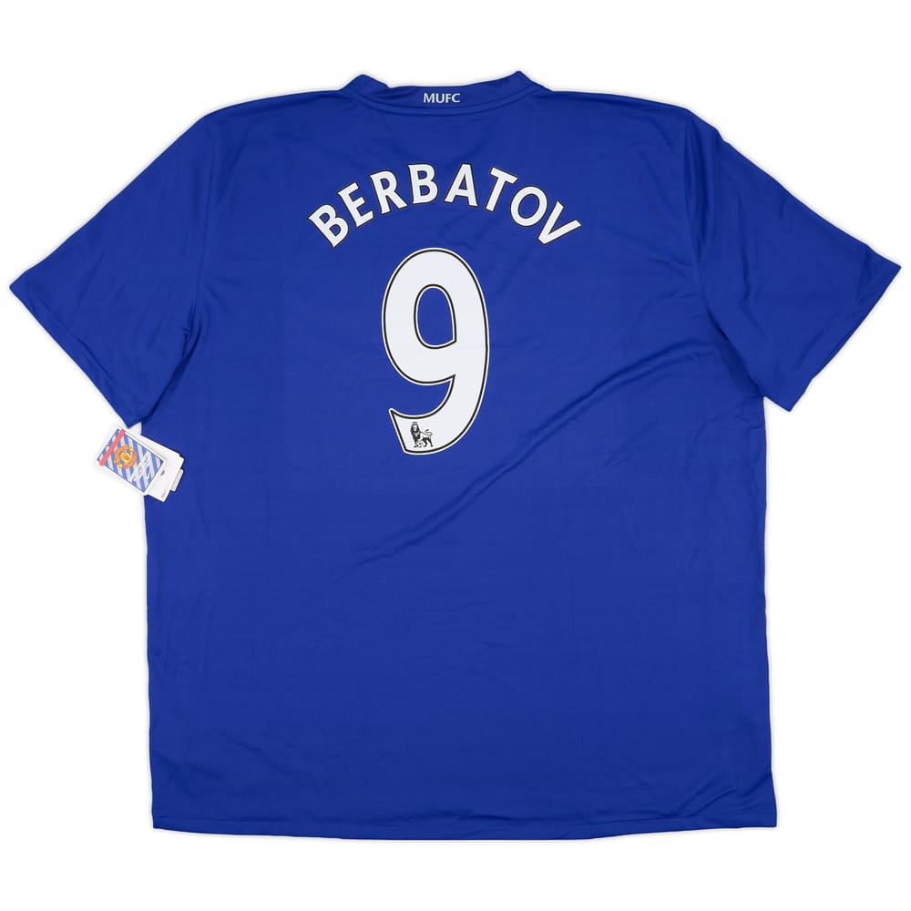 2008-09 Manchester United Third Shirt Berbatov #9 (3XL)