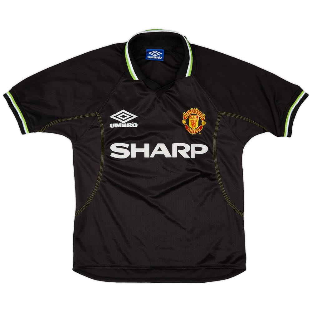 1998-99 Manchester United Third Shirt - 8/10 - (XL.Boys)