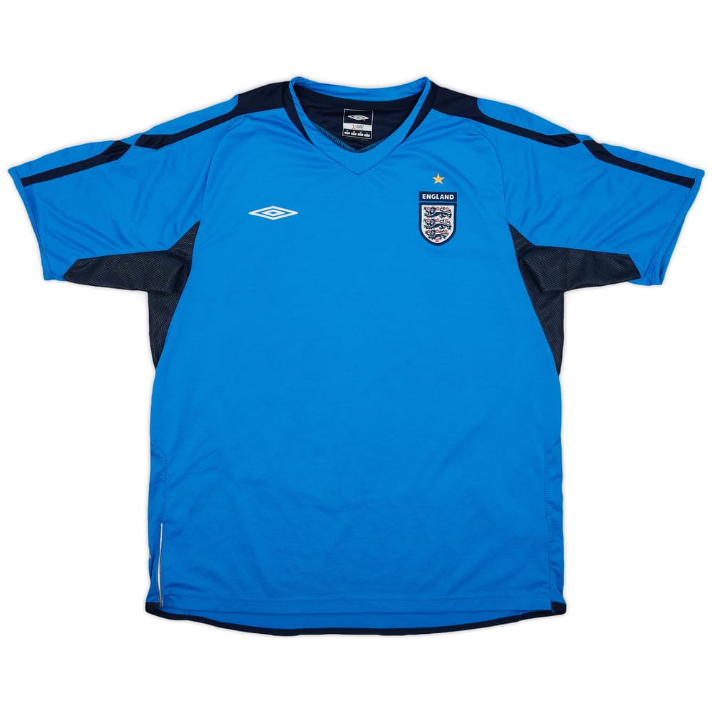 2004-05 England Umbro Training Shirt - 9/10 - (M)