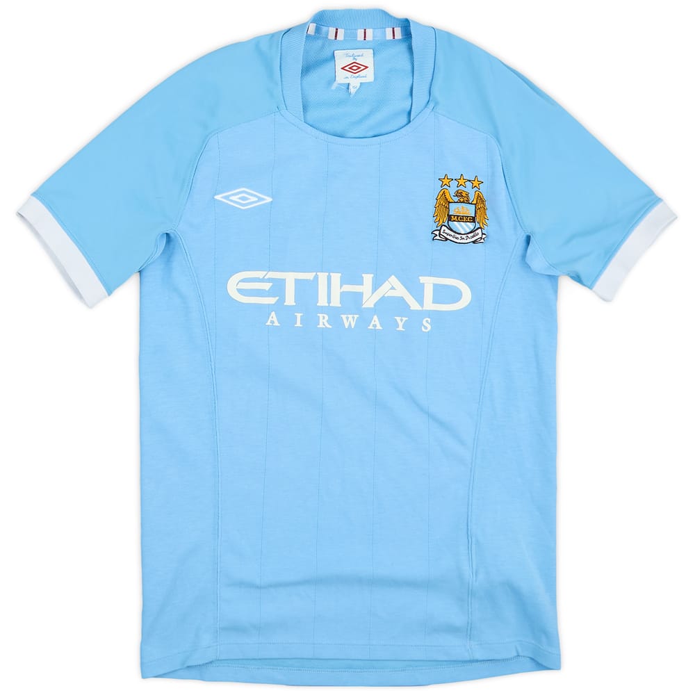 2010-11 Manchester City Home Shirt - 7/10 - (M.Boys)