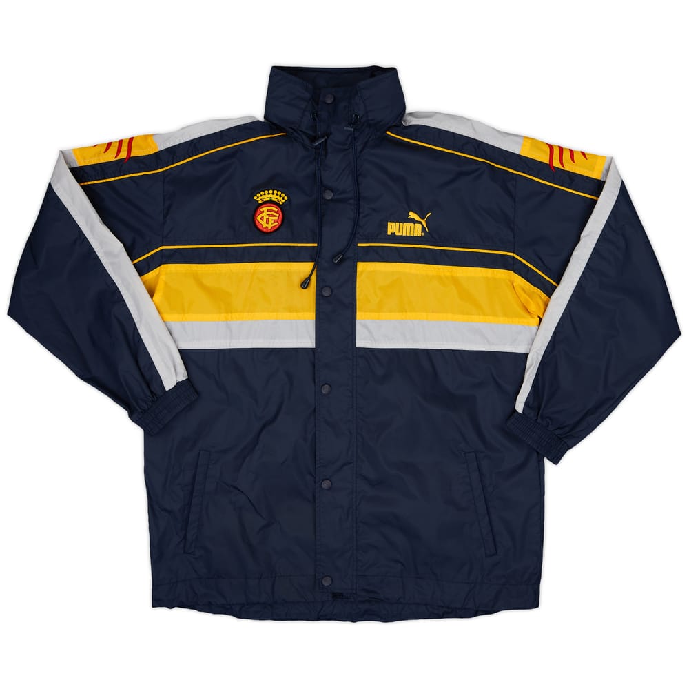 1997-99 Catalunya Puma Hooded Rain Jacket - 9/10 - (M)
