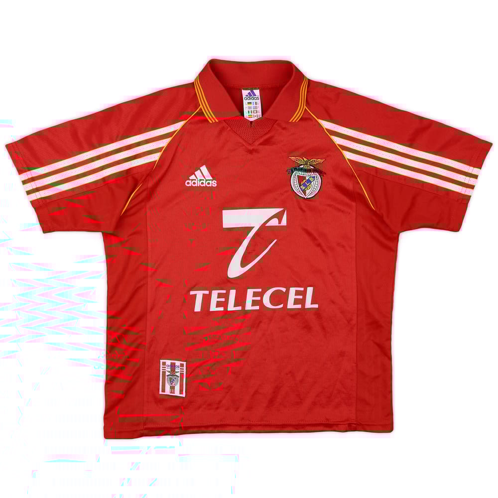 1998-99 Benfica Home Shirt - 6/10 - (Y)